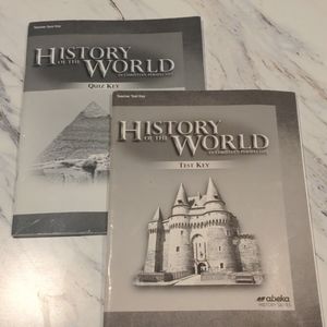 Abeka 7th grade history of our world books